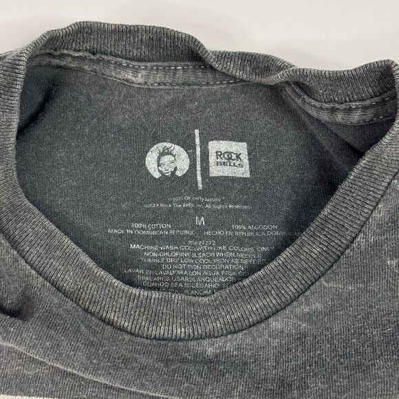 Wu-Tang Clan ODB T-Shirt Men’s Size M Black Tie-Dye Rap Tee Hip Hop Y2K - Picture 4 of 6